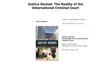 Tablet Screenshot of justicedenied2014.org